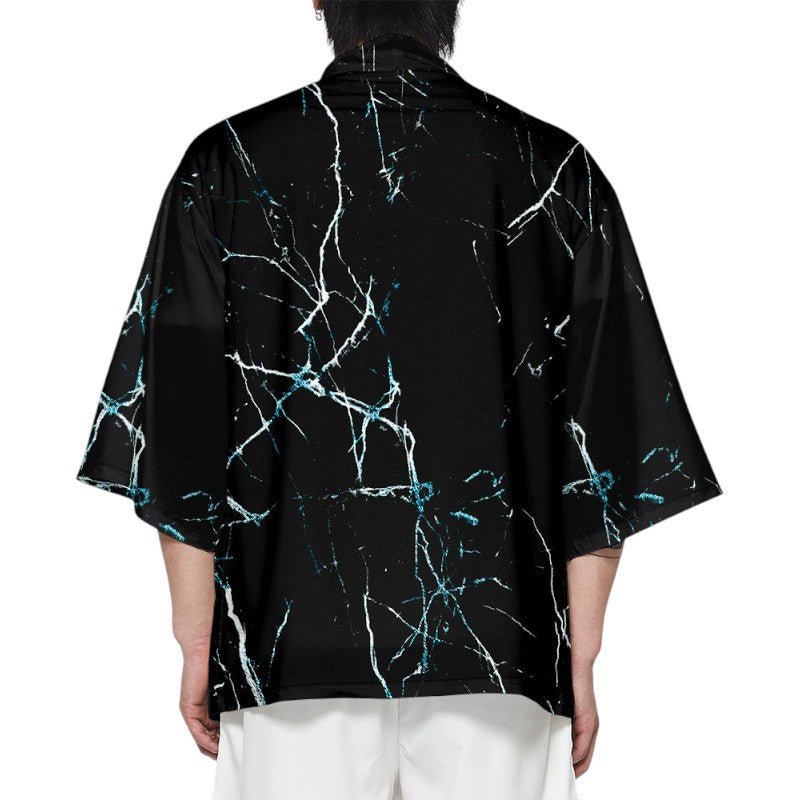Kimono ample en satin