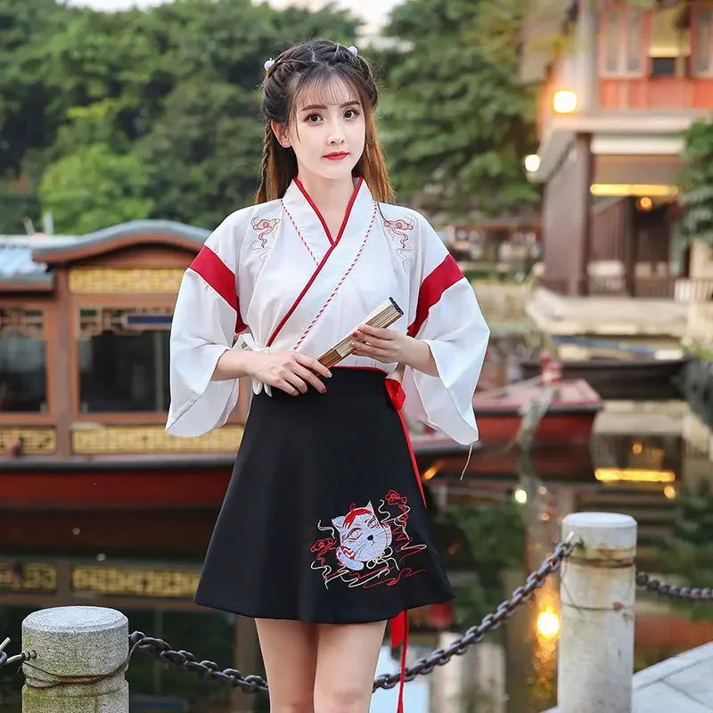 yukata court femme