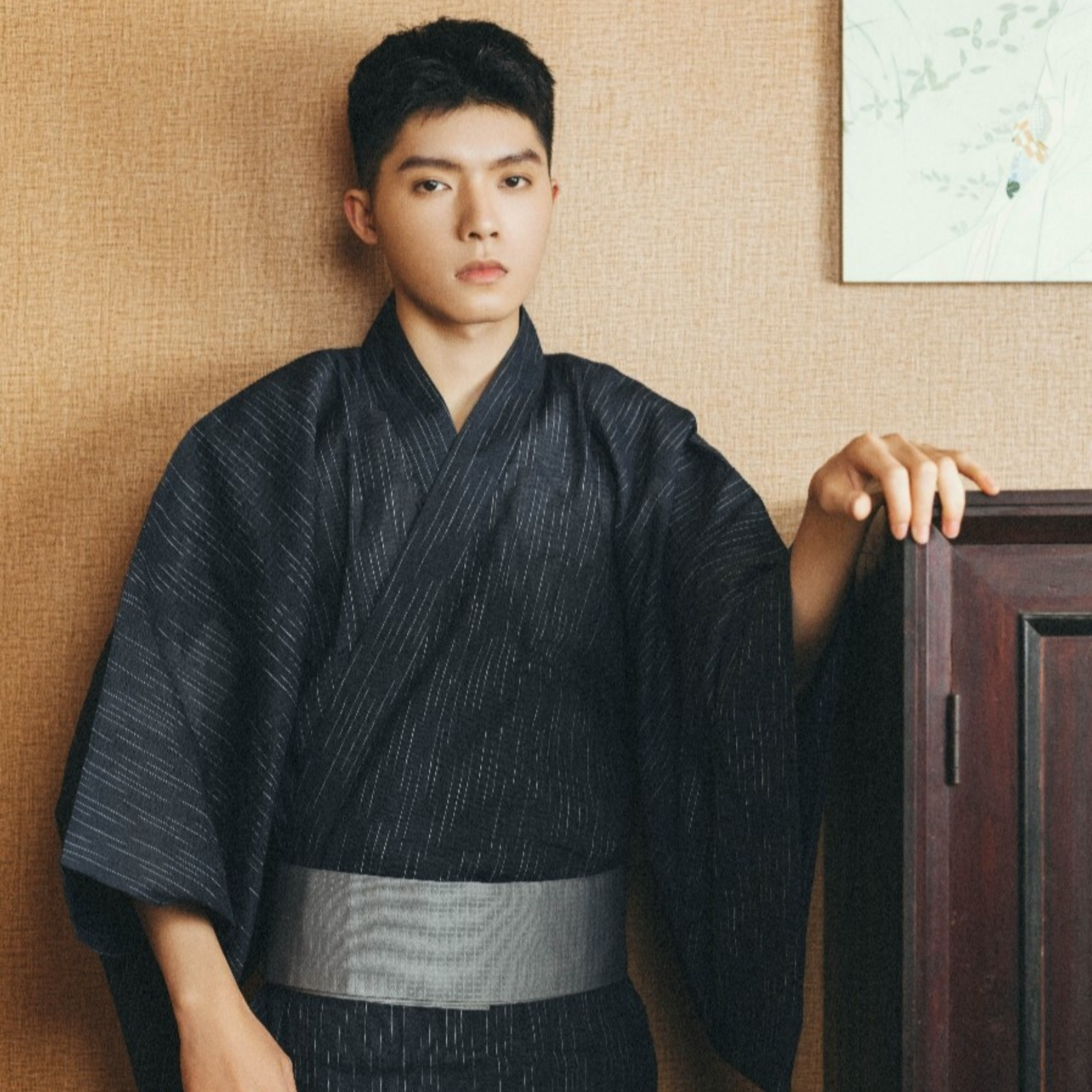 Yukata Homme Samourai - Taille unique