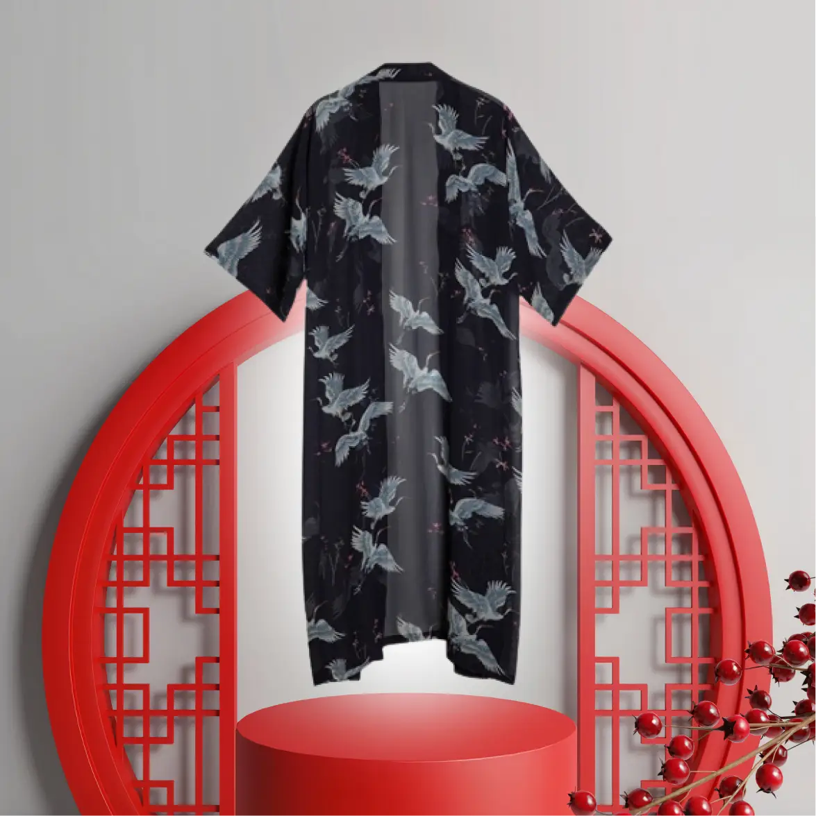 Kimono Long Femme