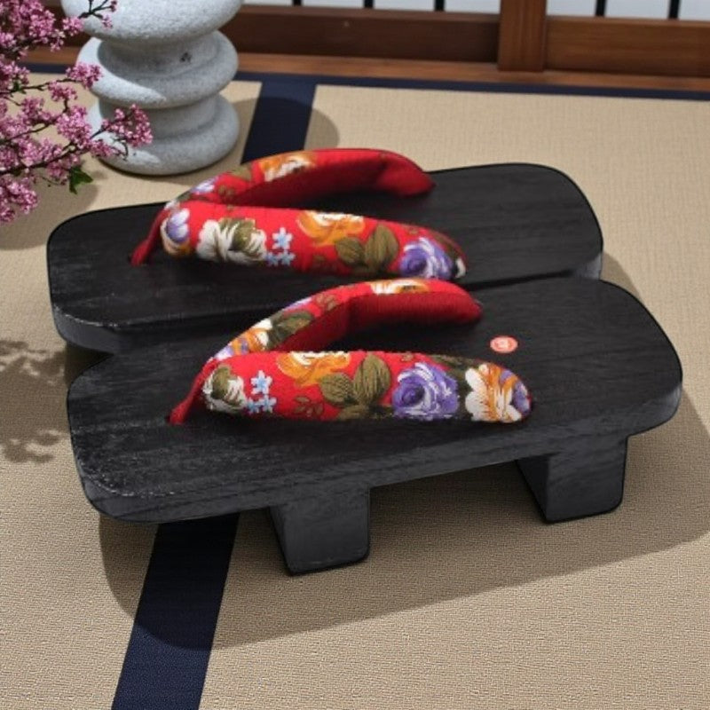 Tong en bois japonaise