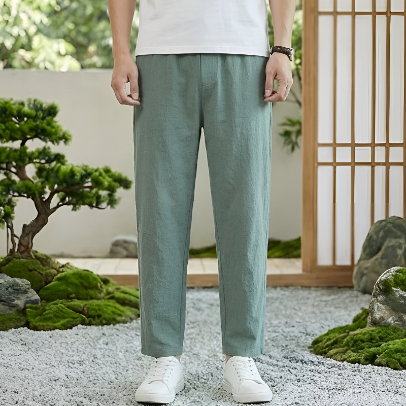 Pantalon japonais coton