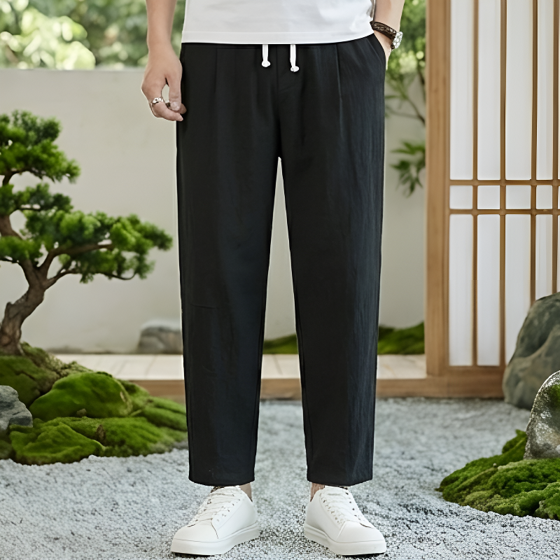 Pantalon japonais coton