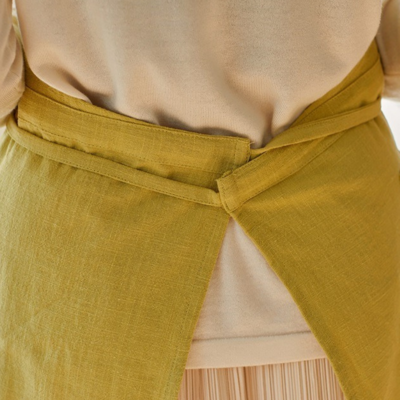 Tablier lin japonais