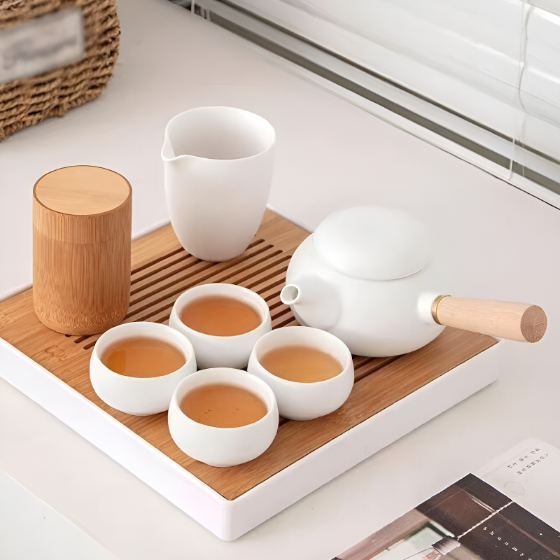 Service à thé inspiration japonaise