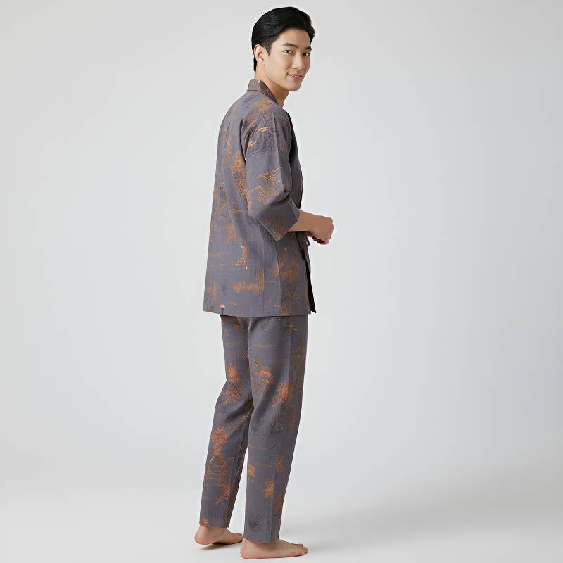 Pyjama kimono japonais homme