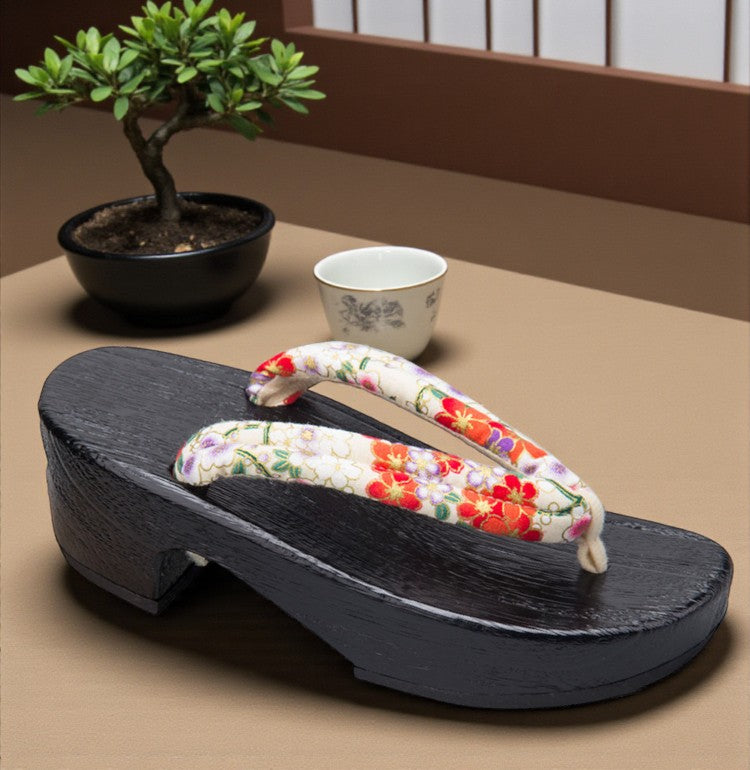 Geta plateforme japonaise femme