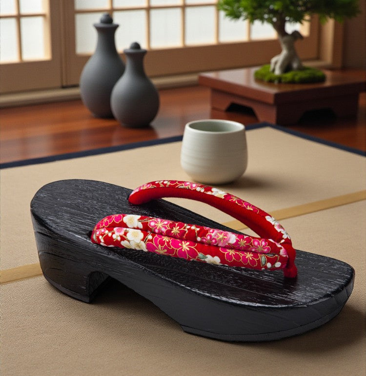 Geta plateforme japonaise femme