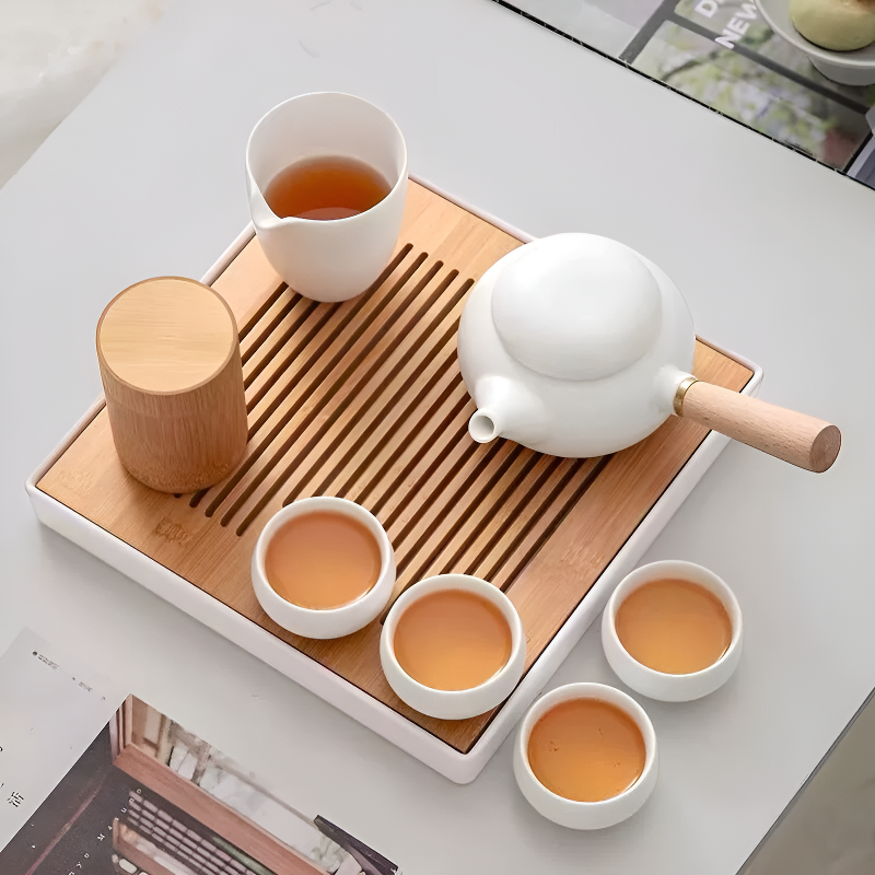 Service à thé inspiration japonaise