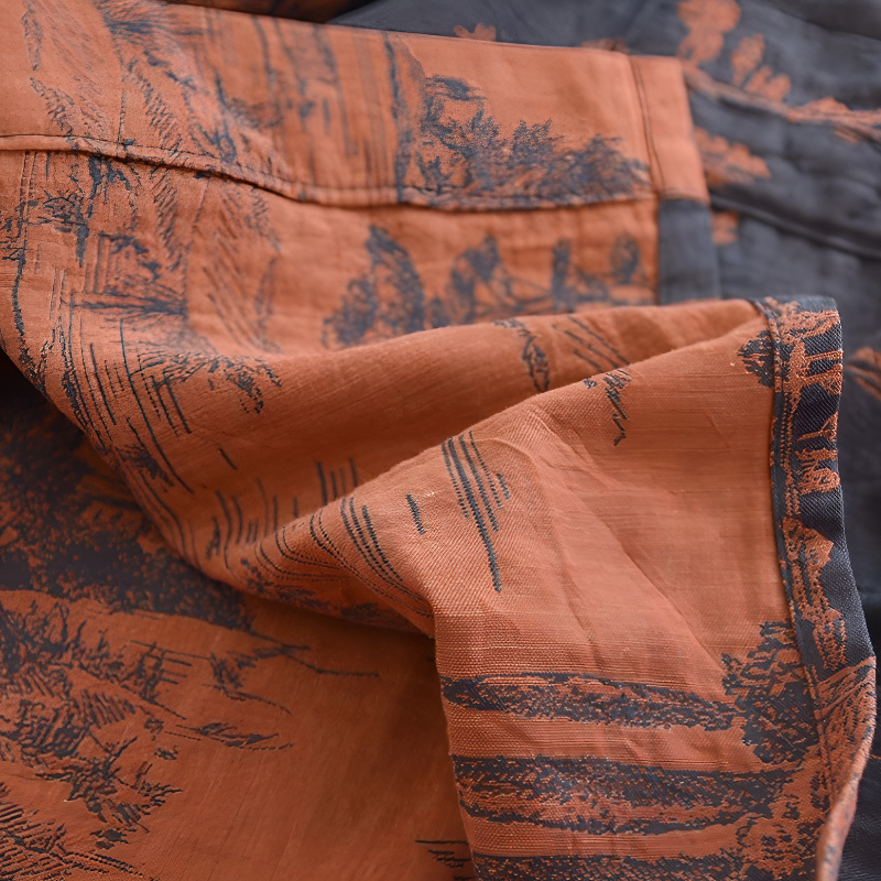 Peignoir homme kimono