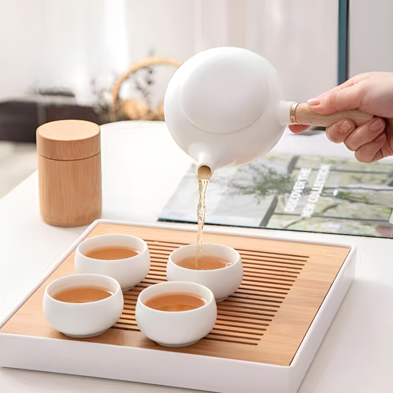 Service à thé inspiration japonaise