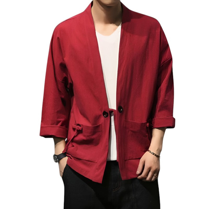 Veste japonaise homme
