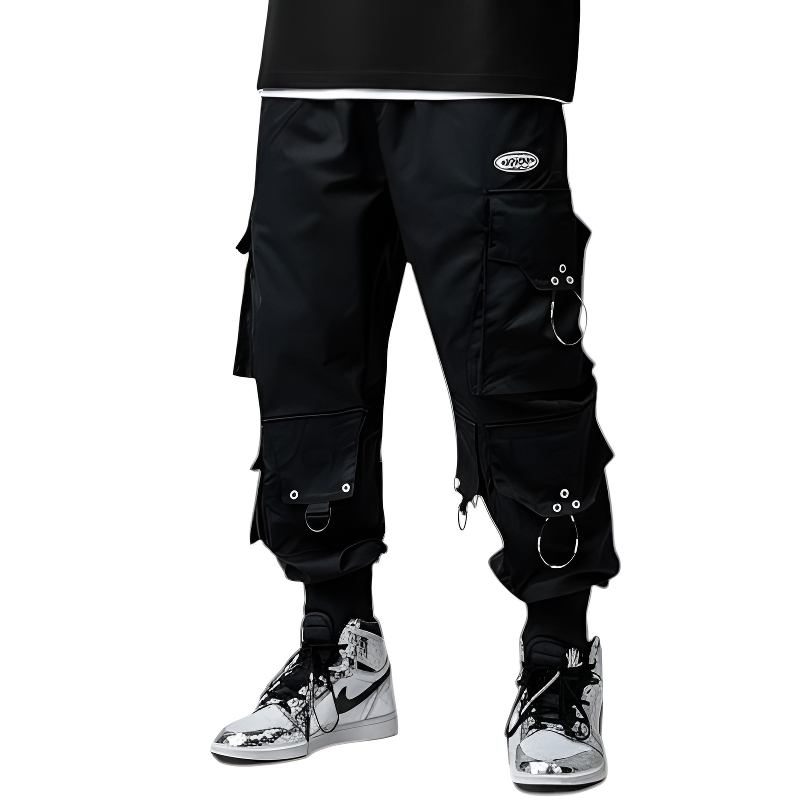 Pantalon cargo style japonais