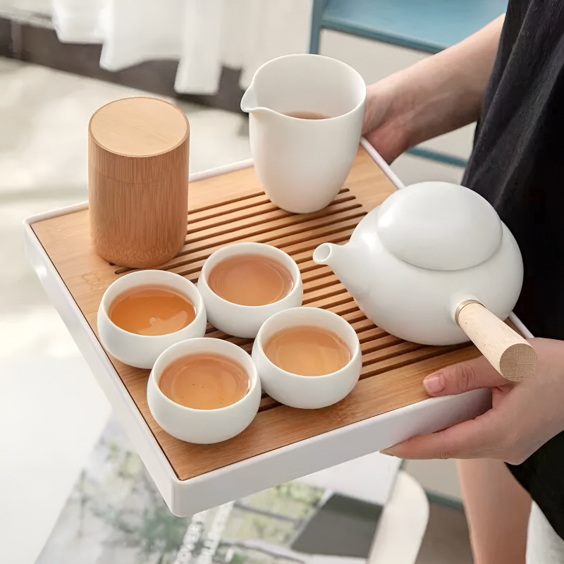 Service à thé inspiration japonaise