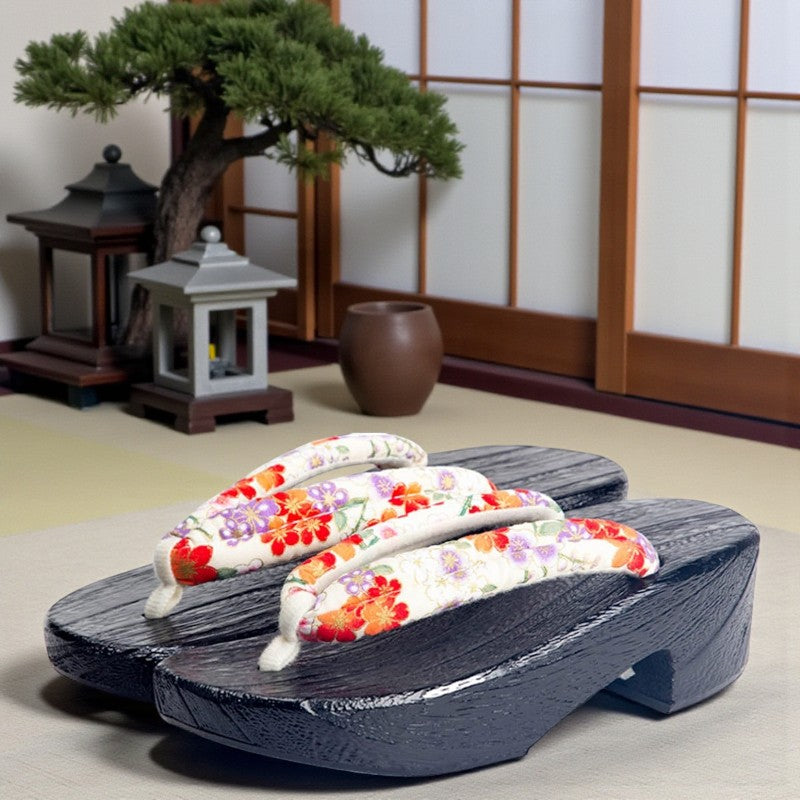 Geta plateforme japonaise femme