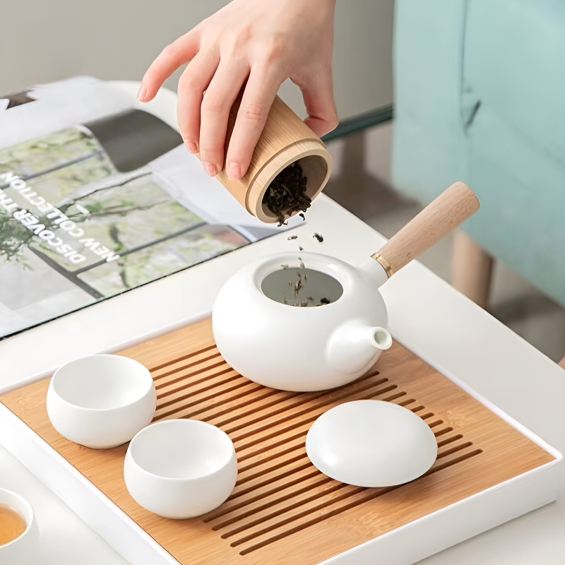 Service à thé inspiration japonaise