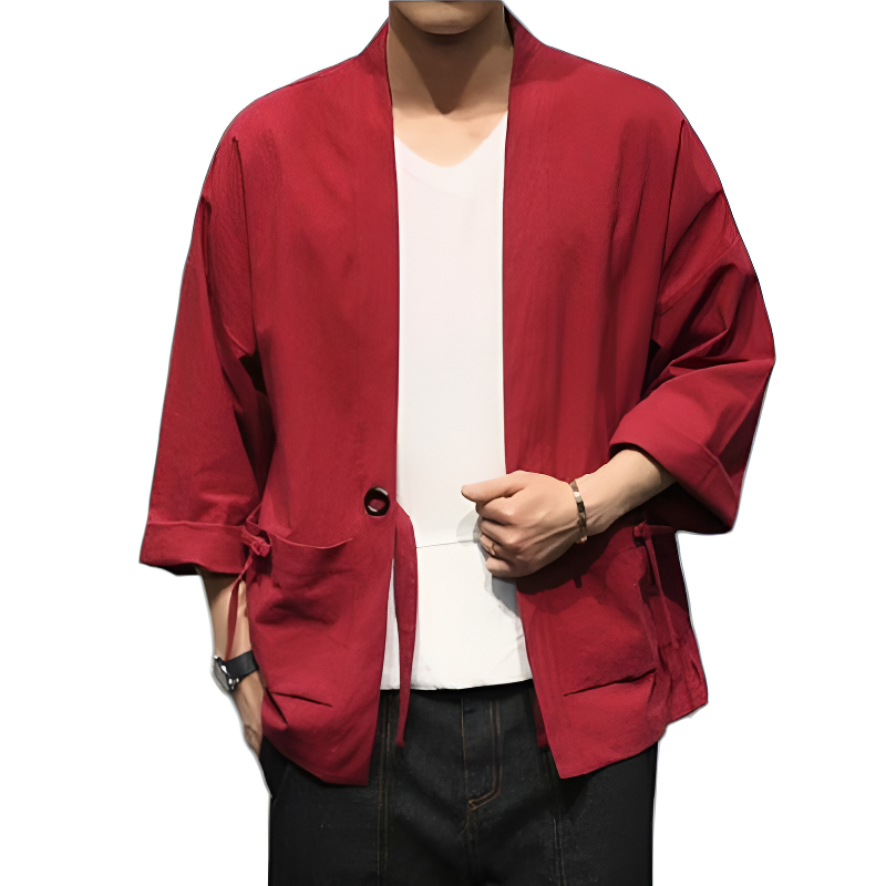 Veste japonaise homme