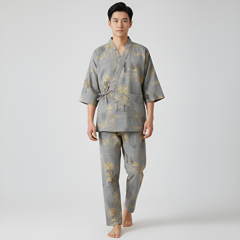 Pyjama kimono japonais homme