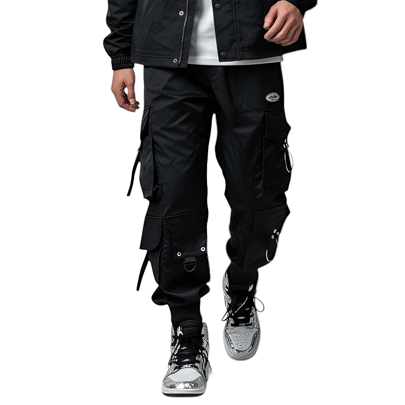 Pantalon cargo style japonais