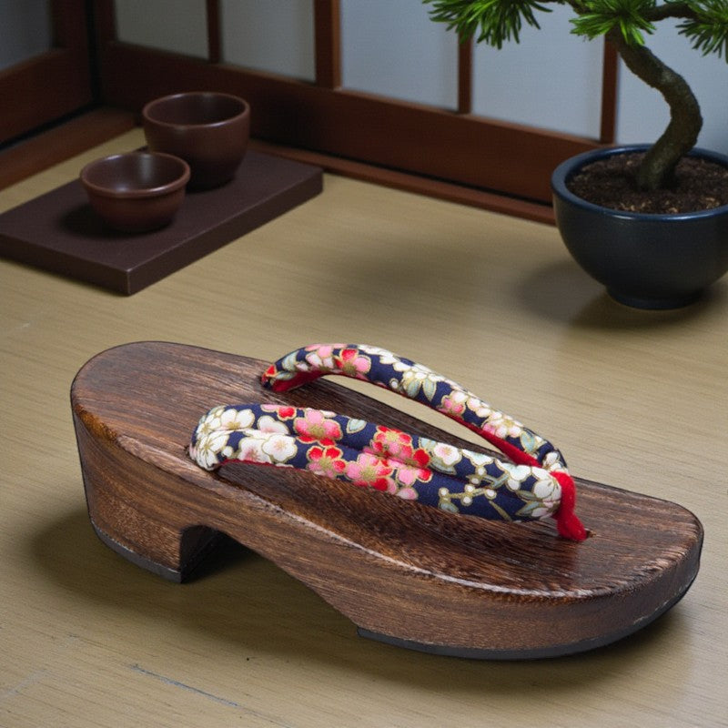 Geta plateforme japonaise femme
