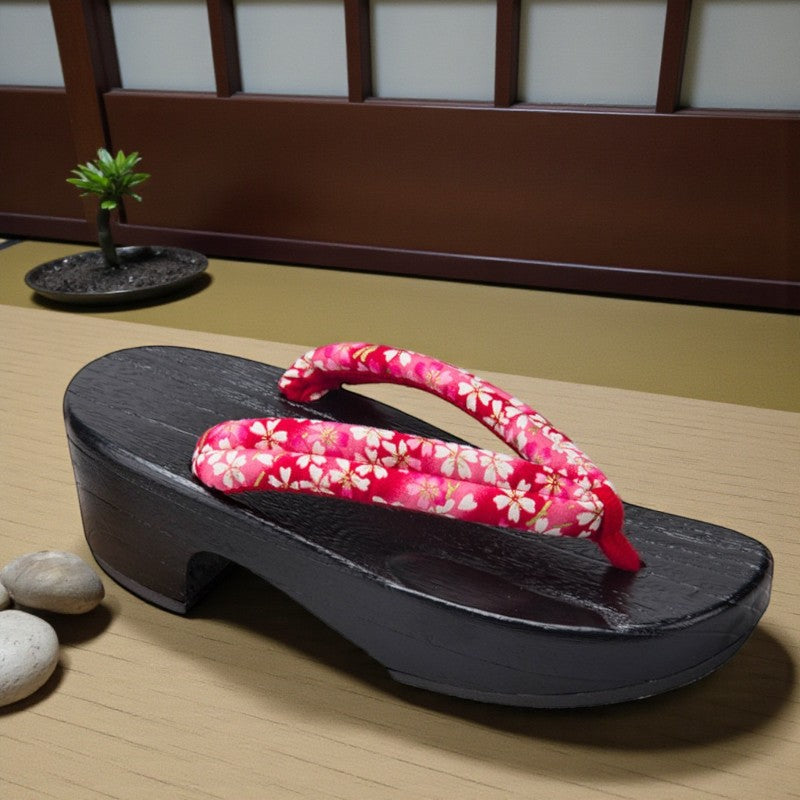 Geta plateforme japonaise femme