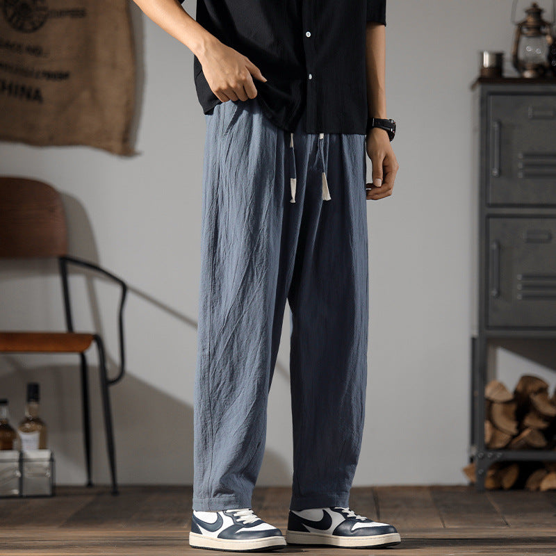 Pantalon large japonais homme