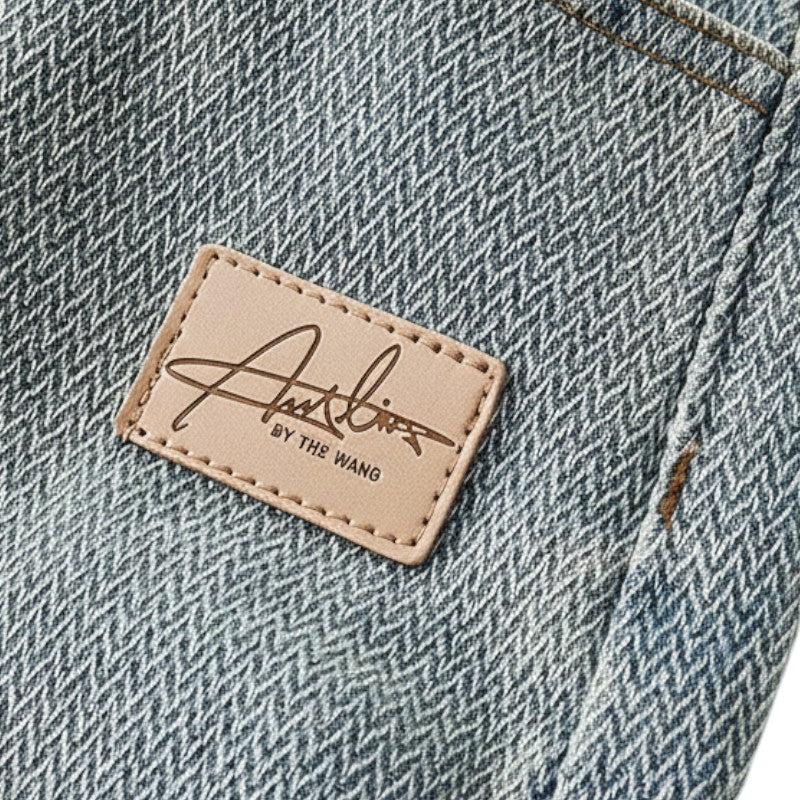 Streetwear denim shorts