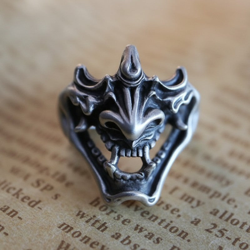 Bague masque japonaise