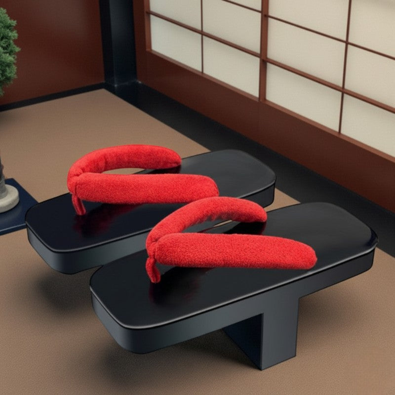 Geta japonaise femme talon