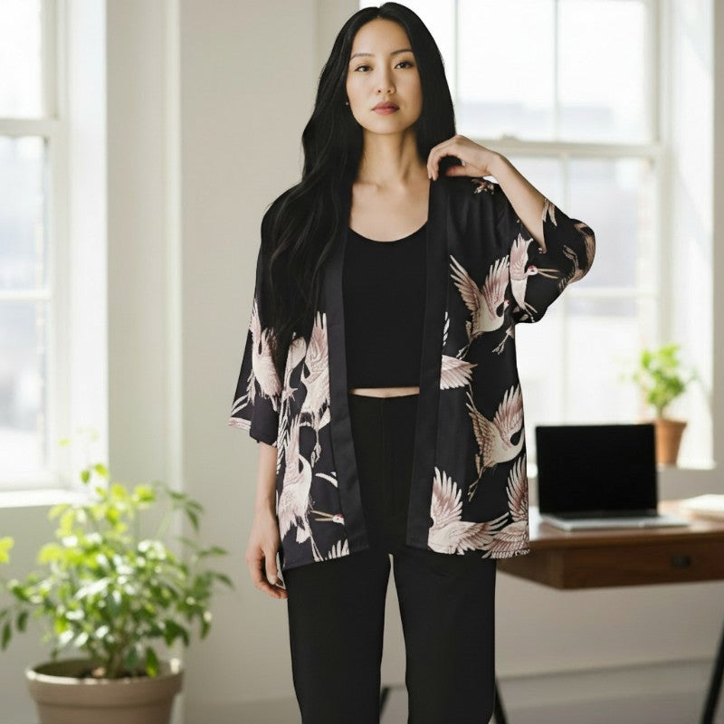 Kimono court japonais