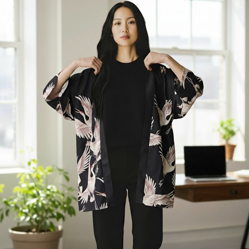 Kimono court japonais