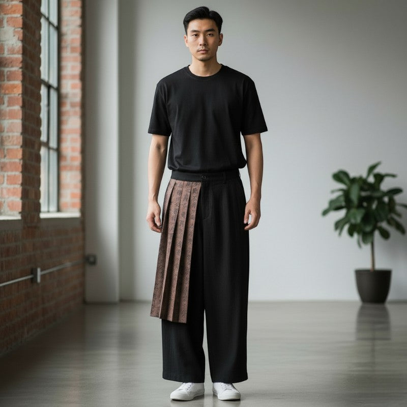 Pantalon hakama homme