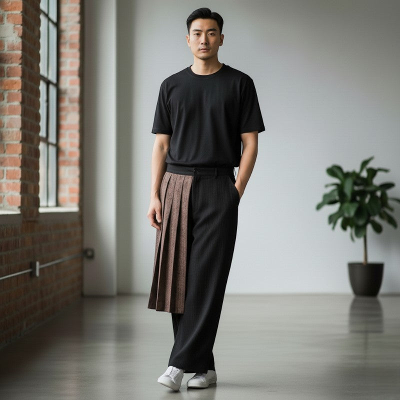 Pantalon hakama homme