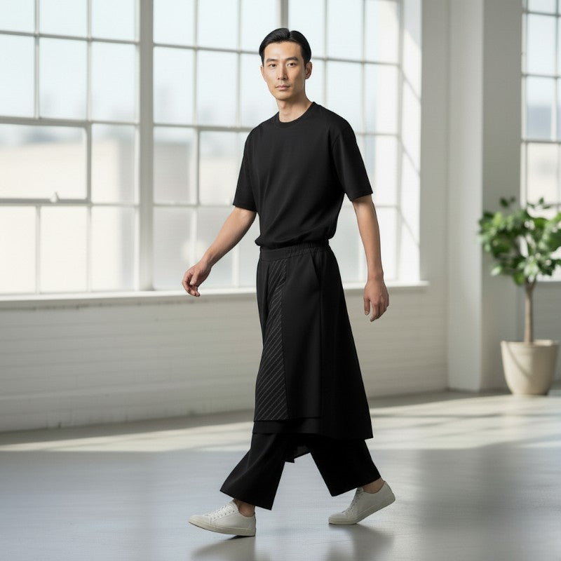 Pantalon hakama homme