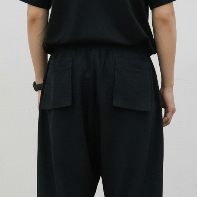 Pantalon japonais court homme