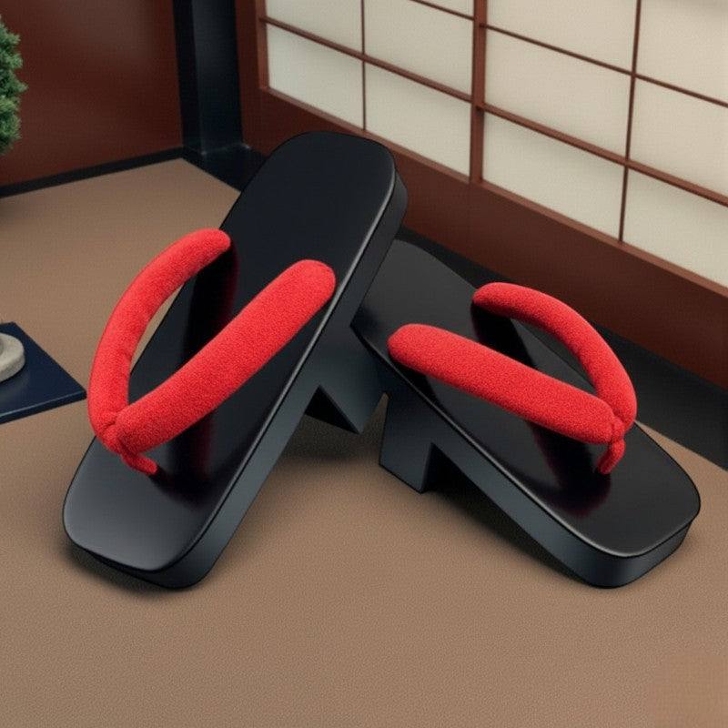 Geta japonaise femme talon