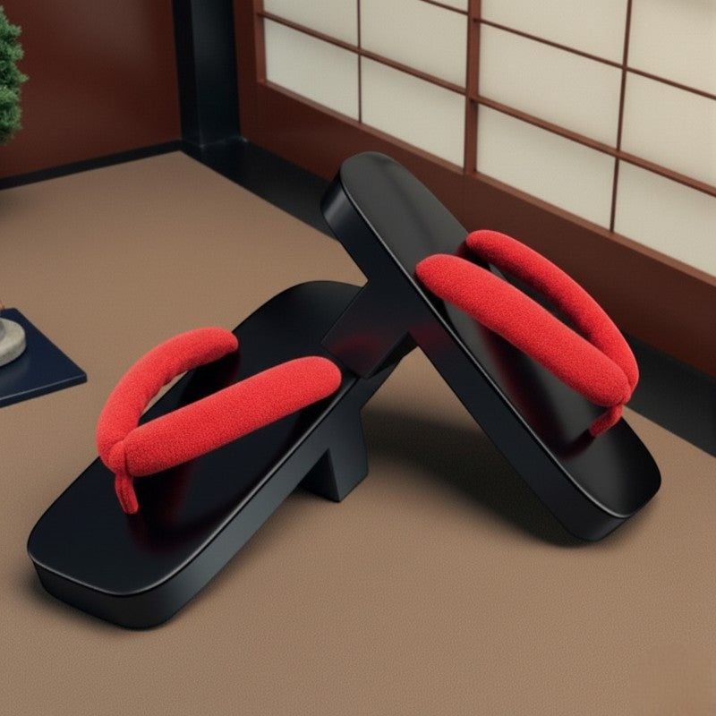 Geta japonaise femme talon