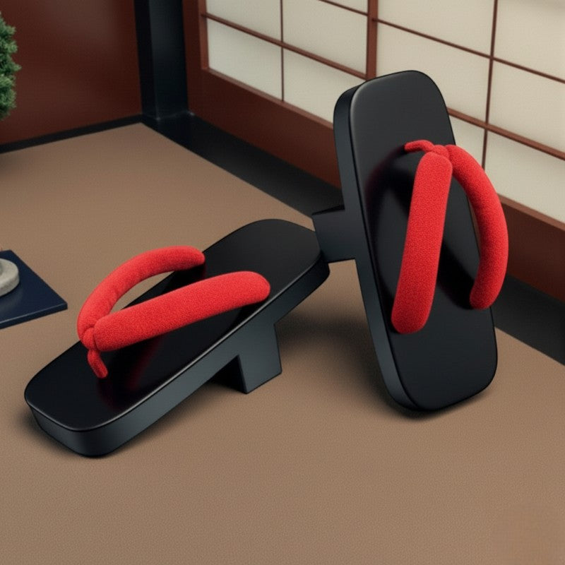 Geta japonaise femme talon