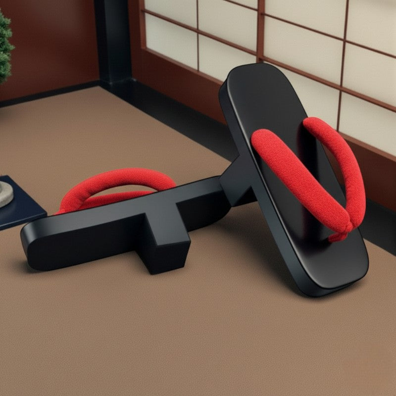 Geta japonaise femme talon