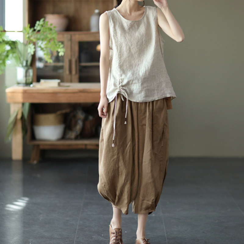 Pantalon japonais femme