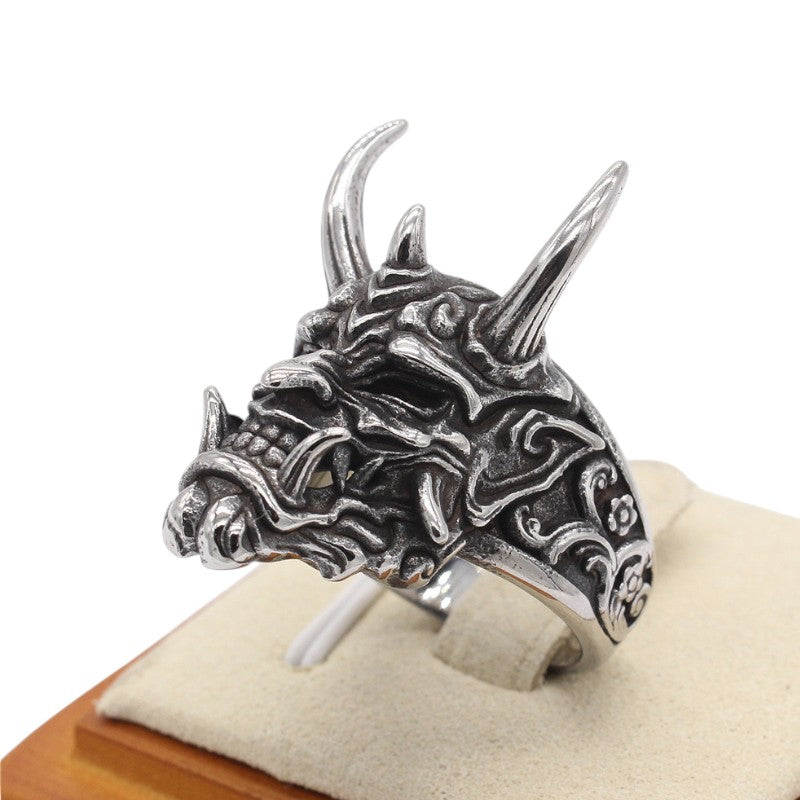 Bague japonaise démon