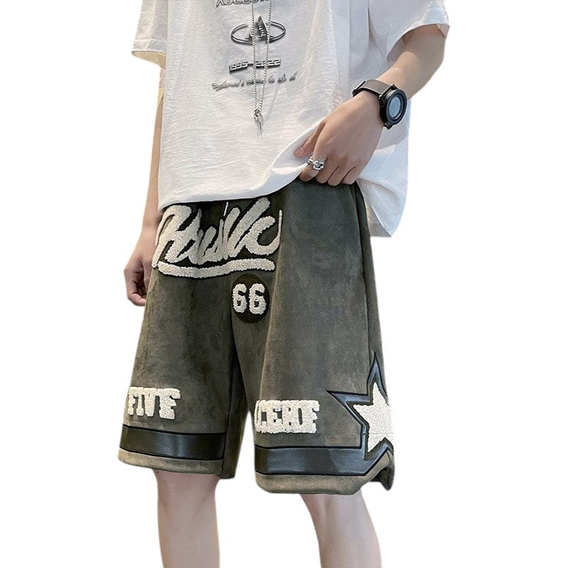 Streetwear graphic shorts