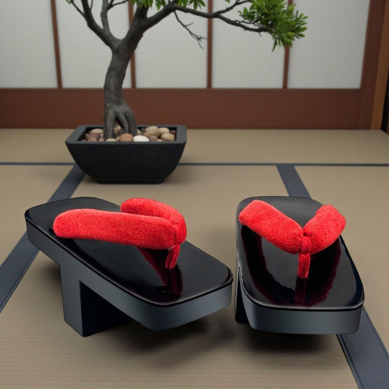 Geta japonaise femme talon