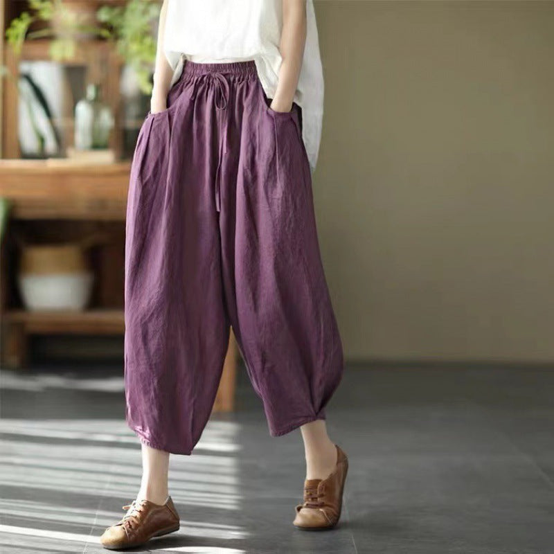 Pantalon japonais femme