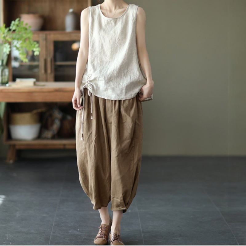 Pantalon japonais femme