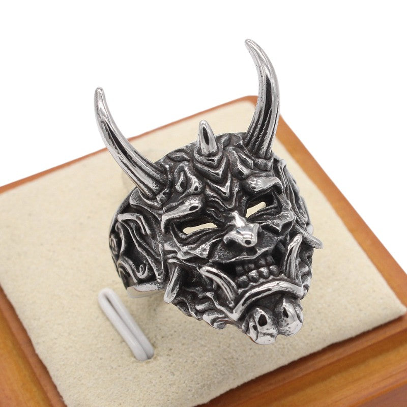 Bague japonaise démon