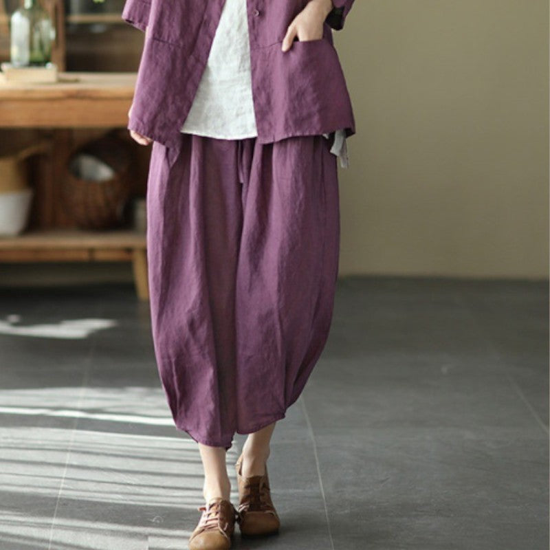 Pantalon japonais femme