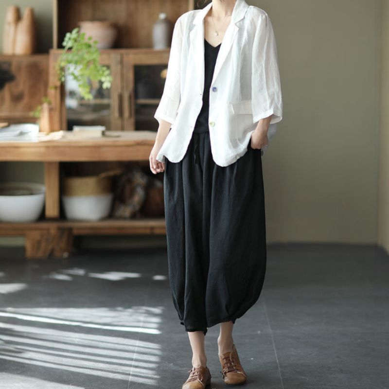 Pantalon japonais femme