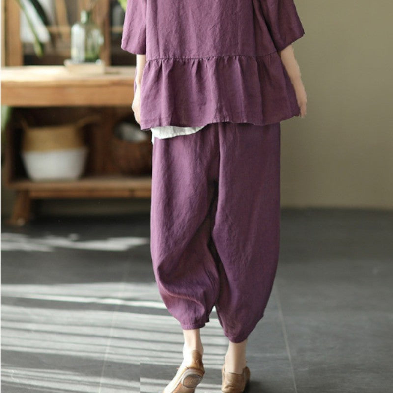 Pantalon japonais femme