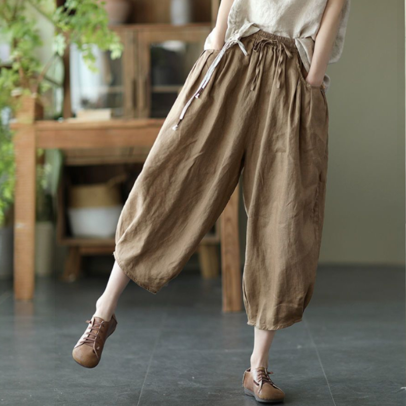 Pantalon japonais femme